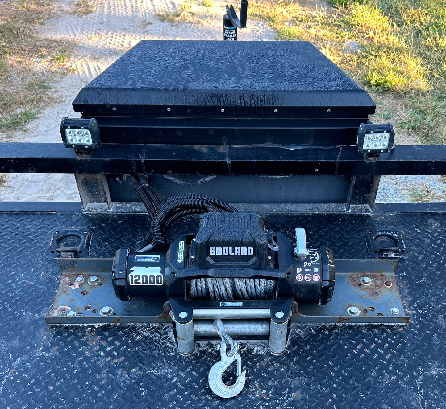 20 Foot Trailer with 12000 Winch